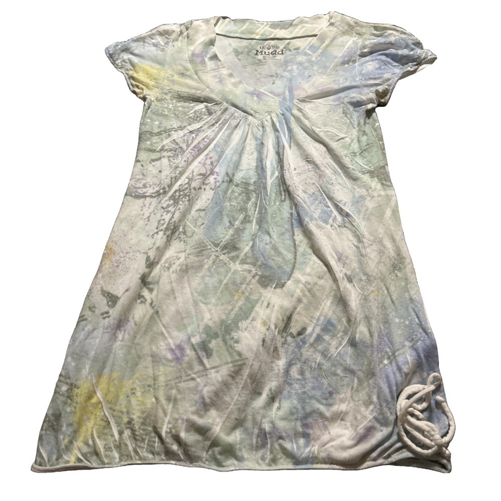 Women's Mudd Multicolor Tie-Dye T-Shirt Size Medium